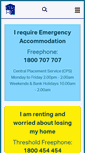Mobile Screenshot of homelessdublin.ie